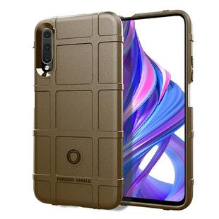 Full Coverage Shockproof TPU Case for Huawei Honor 9X(Brown)