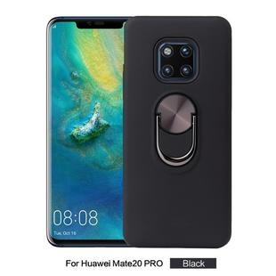 360 Rotary Multifunctional Stent PC+TPU Case for Huawei Mate 20 Pro,with Magnetic Invisible Holder(Black)