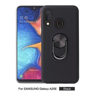 360 Rotary Multifunctional Stent PC+TPU Case for Galaxy A20e ,with Magnetic Invisible Holder(Black)