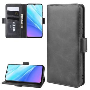 Wallet Stand Leather Cell Phone Case for VIVO Y7s / IQOO Neo，with Wallet & Holder & Card Slots(Black)