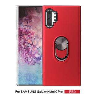 360 Rotary Multifunctional Stent PC+TPU Case for Galaxy Note10+, with Magnetic Invisible Holder(Red)