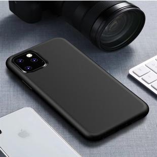 For iPhone 11 Starry Series Shockproof Straw Material + TPU Protective Case (Black)