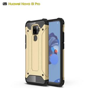 Magic Armor TPU + PC Combination Case for Huawei Nova 5i Pro(Gold)