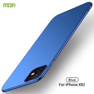For iPhone 11 MOFI Frosted PC Ultra-thin Hard Case (Blue)