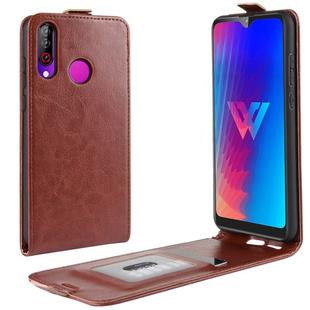 Crazy Horse Vertical Flip Leather Protective Case for LG W30(Brown)