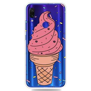 Fashion Soft TPU Case 3D Cartoon Transparent Soft Silicone Cover Phone Cases For Xiaomi Redmi Note7 Pro / Redmi Note7 / Redmi Note7S(Big Cone)