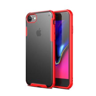 Scratchproof TPU + Acrylic Protective Case for iPhone 7 / 8(red)