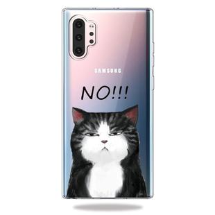 Pattern Printing Soft TPU Cell Phone Cover Case For Galaxy Note10+(NO Cat)