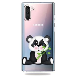 Pattern Printing Soft TPU Cell Phone Cover Case For Galaxy Note10(Bamboo bear)