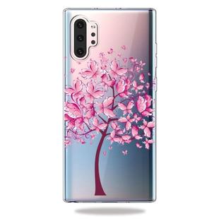 3D Pattern Printing Soft TPU Cell Phone Cover Case For Galaxy Note10+(Butterfly Tree)