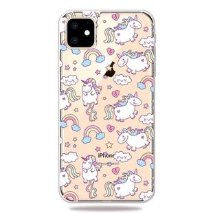 For iPhone 11 3D Pattern Printing Soft TPU Cell Phone Cover Case (Bobima)