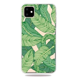For iPhone 11 3D Pattern Printing Soft TPU Cell Phone Cover Case (Banana leaf)