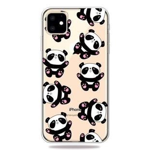 For iPhone 11 Pro 3D Pattern Printing Soft TPU Cell Phone Cover Case(Cuddle a bear)