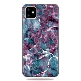 For iPhone 11 Pro Max Pattern Printing Embossment TPU Mobile Case (Marble)