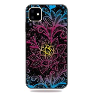 For iPhone 11 Pro Max Pattern Printing Embossment TPU Mobile Case (Dazzling lace)