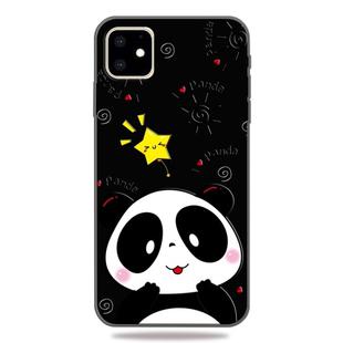 For iPhone 11 Pattern Printing Embossment TPU Mobile Case (Dummy Bear)