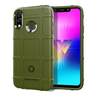 Full Coverage Shockproof TPU Case for LG W10(Army Green)