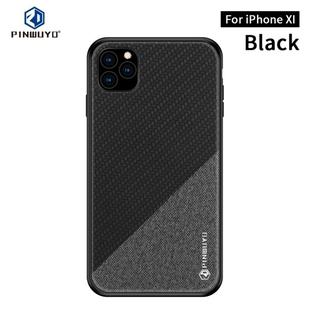 For iPhone 11 Pro PINWUYO Honors Series Shockproof PC + TPU Protective Case (Black)