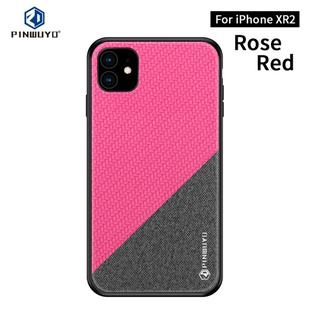 For iPhone 11 PINWUYO Honors Series Shockproof PC + TPU Protective Case (Red)