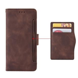 Wallet Style Skin Feel Calf Pattern Leather Case For Google Pixel 3a ,with Separate Card Slot(Brown)