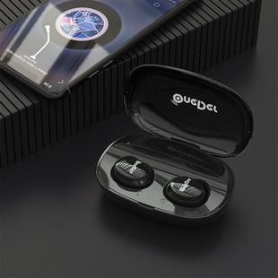 OneDer W12 Wireless Earphone with Waterproof IPX5 HD Stereo Sound TWS Bluetooth Earphone(Black)