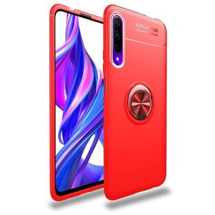 Metal Ring Holder 360 Degree Rotating TPU Case for Huawei Honor 9X / 9X pro(Red+Red)
