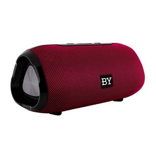 BY Portable Bluetooth Speaker Waterproof Wireless Loudspeaker 3D Stereo Music Surround Sound System Outdoor Speakers Support TF AUX(Red)