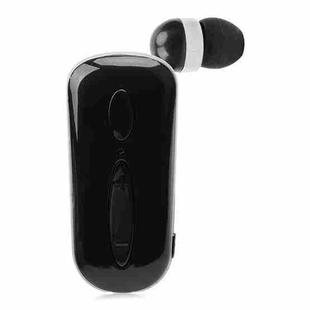 K36 Stereo Wireless Bluetooth Headset Calls Remind Vibration Wear Clip Driver Auriculares Earphone(Black)