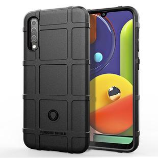 Full Coverage Shockproof TPU Case for Galaxy A50s(Black)