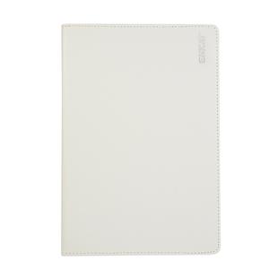 ENKAY 360 Degree Rotation Lichi Texture Leather Case with Holder for Samsung Galaxy Tab S6 10.5 T860 / T865(White)