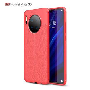 Litchi Texture TPU Shockproof Case for Huawei Mate 30(Red)