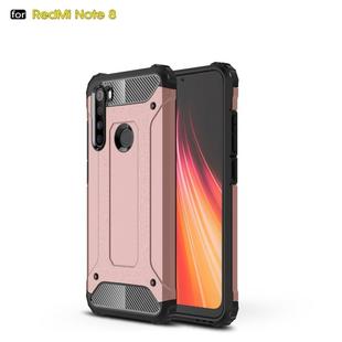 For Xiaomi Redmi Note 8 Magic Armor TPU + PC Combination Case(Rose Gold)