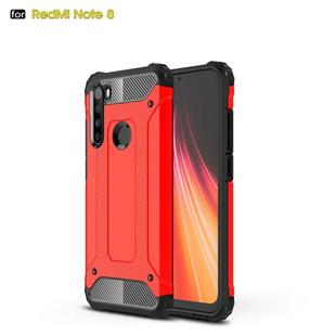 For Xiaomi Redmi Note 8 Magic Armor TPU + PC Combination Case(Red)