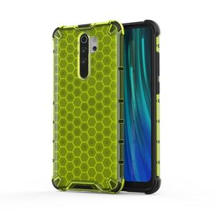 For Xiaomi Redmi Note 8 Pro Shockproof Honeycomb PC + TPU Case(Green)