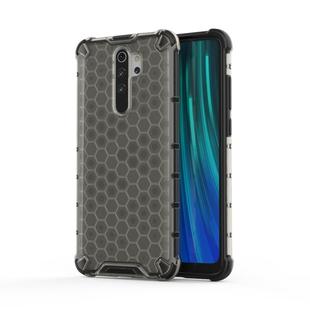 For Xiaomi Redmi Note 8 Pro Shockproof Honeycomb PC + TPU Case(Grey)