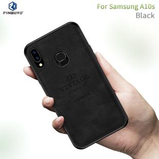 For Galaxy A10S PINWUYO Zun Series PC + TPU + Skin Waterproof And Anti-fall All-inclusive Protective Shell(Black)