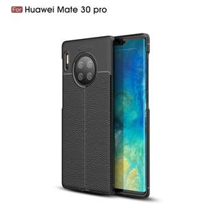 For Huawei Mate 30 Pro Litchi Texture TPU Shockproof Case(Black)