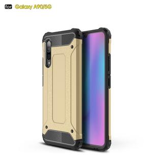 For Galaxy A90 5G Magic Armor TPU + PC Combination Case(Gold)