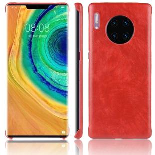 For Huawei Mate 30 Pro Shockproof Litchi Texture PC + PU Case(Red)