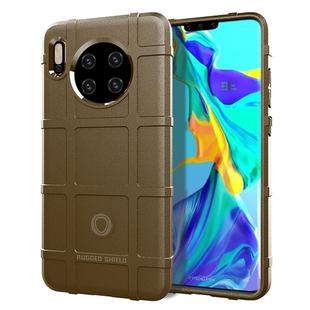 For Huawei Mate 30 Pro Full Coverage Shockproof TPU Case(Brown)