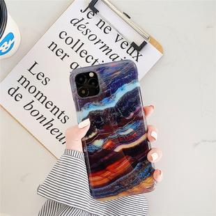 For iPhone 11 Pro TPU Smooth Marbled IMD Mobile Phone Case(Granite F27)