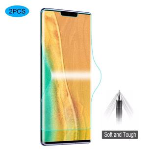 For Huawei Mate 30 Pro 2 PCS ENKAY Hat-Prince 0.1mm 3D Full Screen Protector Explosion-proof Hydrogel Film