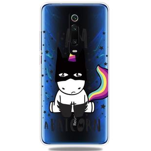For Xiaomi 9T / 9T Pro / Redmi K20 / Redmi K20 Pro     3D Pattern Printing Extremely Transparent TPU Phone Case(Batman)