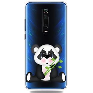 For Xiaomi 9T / 9T Pro / Redmi K20 / Redmi K20 Pro     3D Pattern Printing Extremely Transparent TPU Phone Case(Bamboo bear)