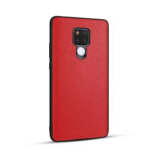 For Huawei Mate 20X Lychee Grain Cortex Anti-falling TPU Mobile Phone Shell Protective Case(Red)