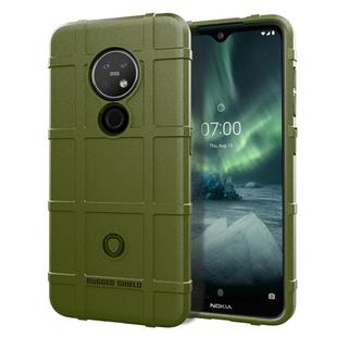 For Nokia 7.2  Full Coverage Shockproof TPU Case(Army Green)