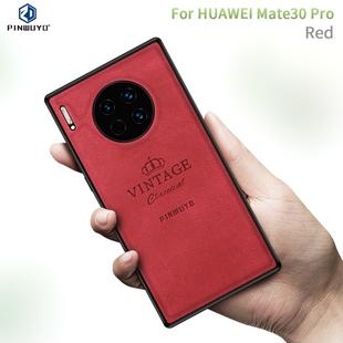 For Huawei Mate 30 Pro PINWUYO Zun Series PC + TPU + Skin Waterproof and Anti-fall All-inclusive Protective Case(Red)