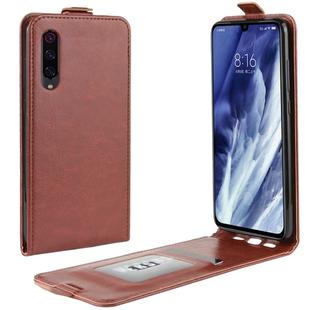 For Xiaomi Mi 9 Pro/Mi 9 Pro 5G    Crazy Horse Vertical Flip Leather Protective Case(Brown)