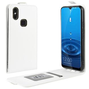 For lEAGOO M13 Crazy Horse Vertical Flip Leather Protective Case(White)