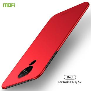For Nokia 6.2 / 7.2 MOFI Frosted PC Ultra-thin Hard Case(Red)